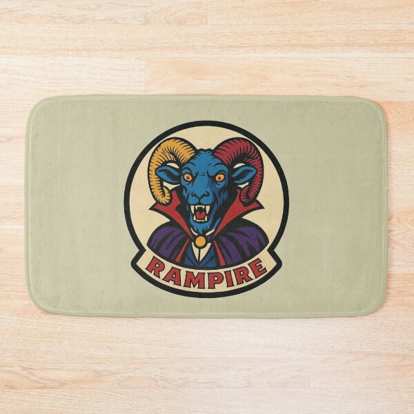Item preview, Rampire – Funny Ram Vampire Pun Horror Design designed and sold by hangmeart.