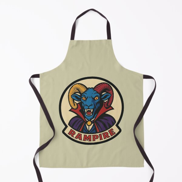 Item preview, Rampire – Funny Ram Vampire Pun Horror Design designed and sold by hangmeart.