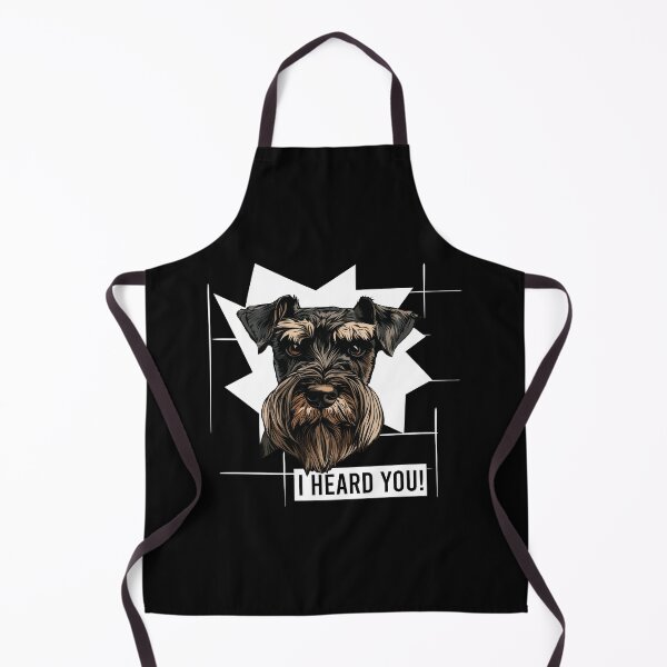 Artikelvorschau, Standard Schnauzer Humor Ich habe dich gehört entworfen und verkauft von whyitsme.