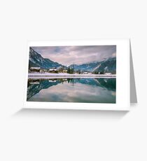 Alpine winter, Austria Greeting Card