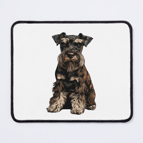 Item preview, Standard Schnauzer Dog Illustration designed and sold by whyitsme.