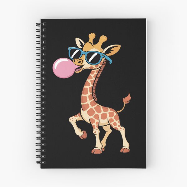 Item preview, Funny Blowing Bubble Gum Giraffe Cute Wild Animal designed and sold by BlackStars3Neon.
