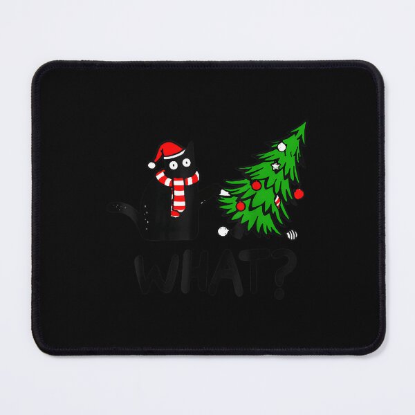 Item preview, Black Cat Pushing Tree Over Cat W designed and sold by neyvrvdpez49.