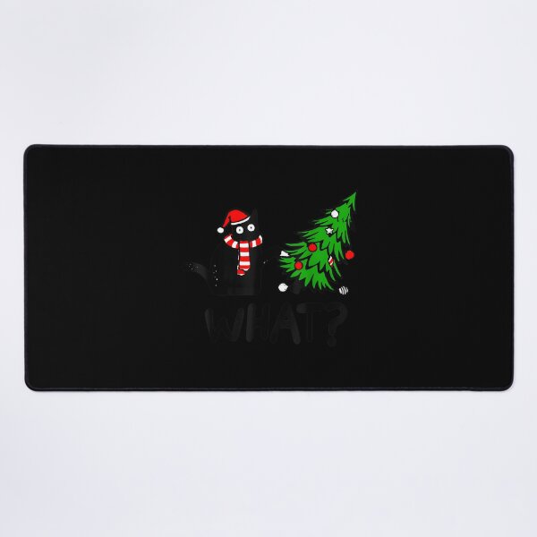 Item preview, Black Cat Pushing Tree Over Cat W designed and sold by neyvrvdpez49.