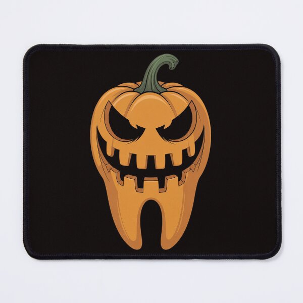 Item preview, Creepy Pumpkin Tooth Spooky Halloween Dentistry designed and sold by VladoZork.