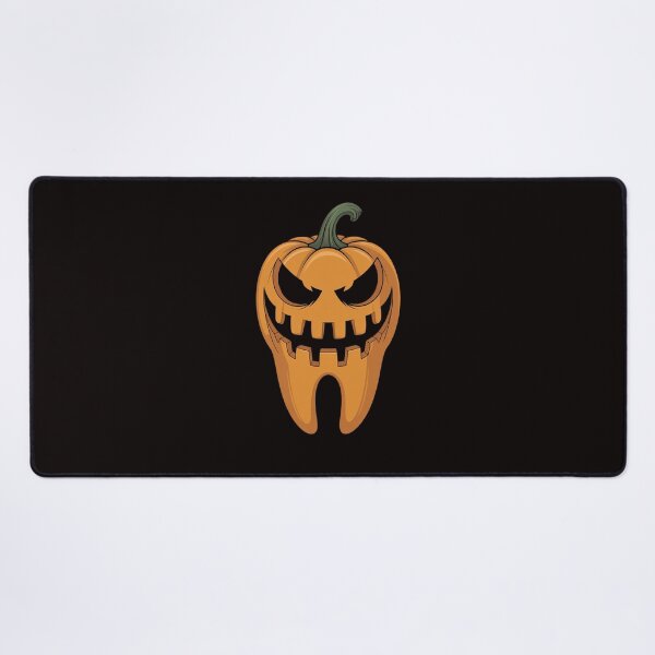 Item preview, Creepy Pumpkin Tooth Spooky Halloween Dentistry designed and sold by VladoZork.