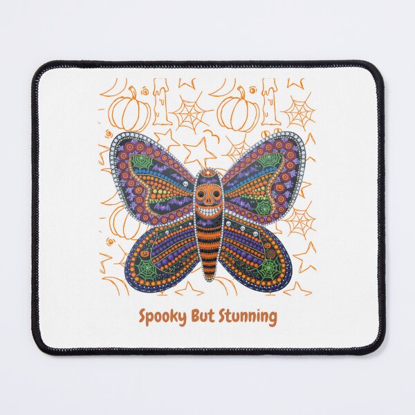 Item preview, Spooky but Stunning Butterfly – Halloween Skull Design designed and sold by DotsNSoul.