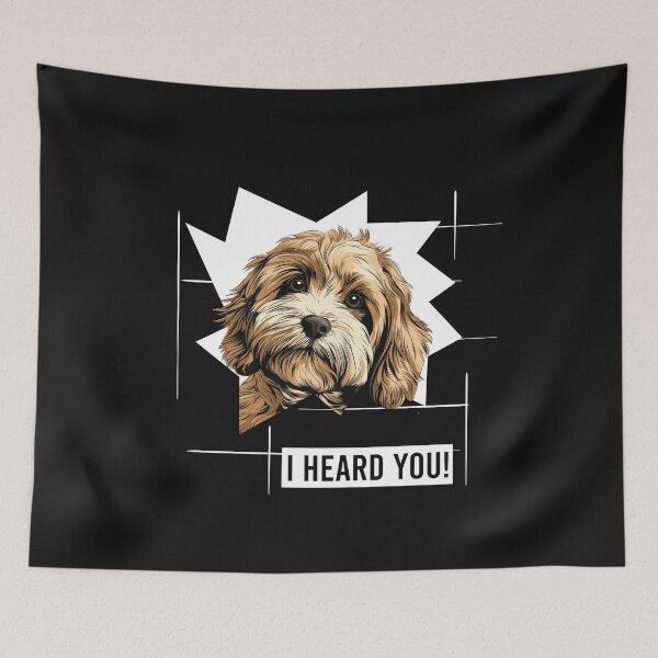 Item preview, Cavapoo Humor I Heard You designed and sold by whyitsme.