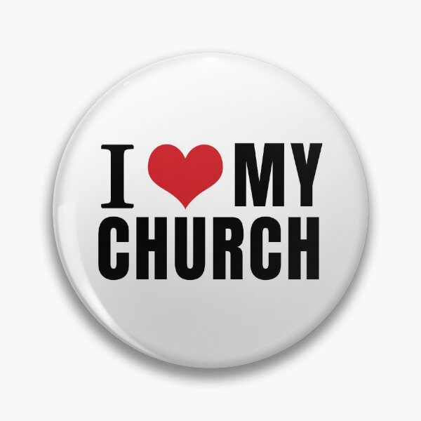 Item preview, I love my church designed and sold by Flavaprints4u.