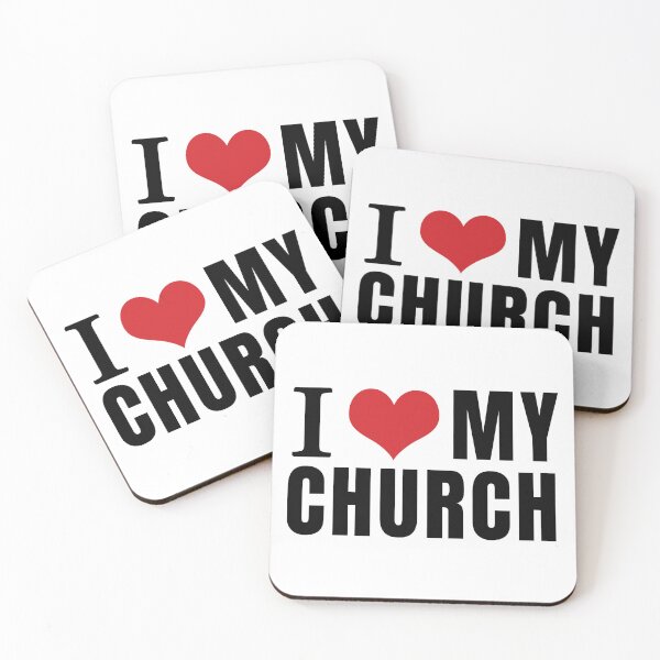 Item preview, I love my church designed and sold by Flavaprints4u.