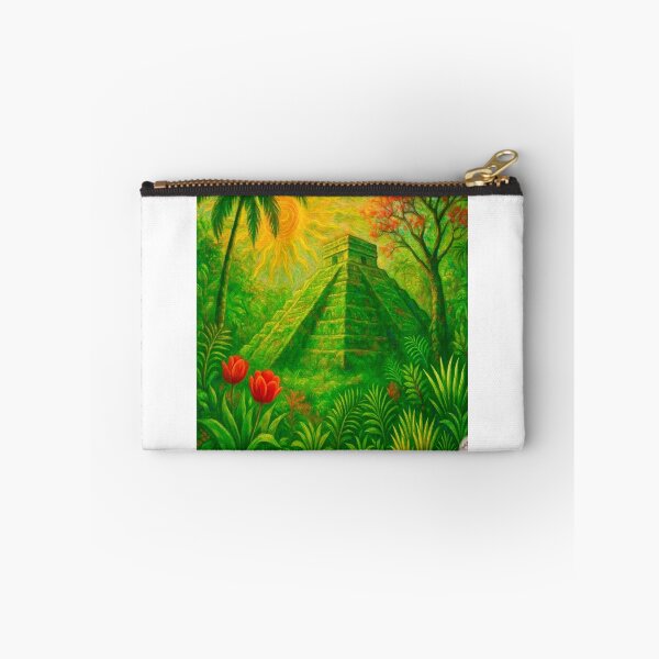 Item preview, Temple of the Sacred Jungle designed and sold by DeborahDillehayArt.