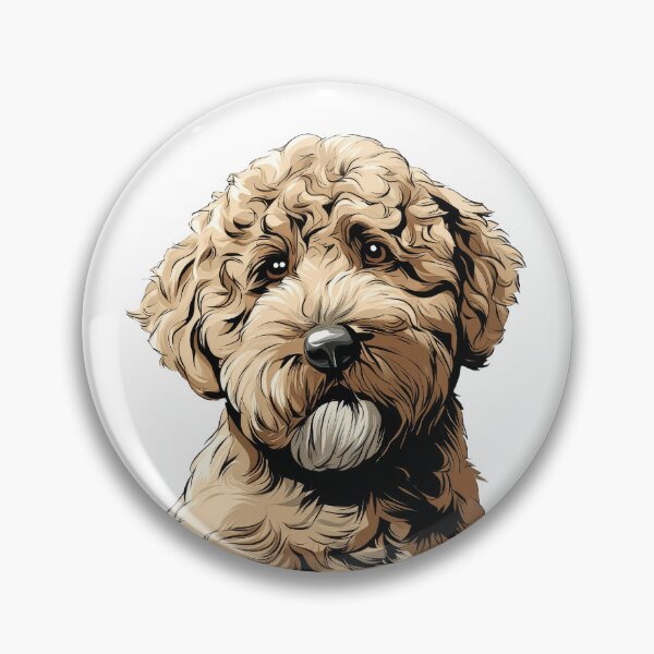 Artikelvorschau, Off White Lagotto Romagnolo Hund Illustration entworfen und verkauft von whyitsme.