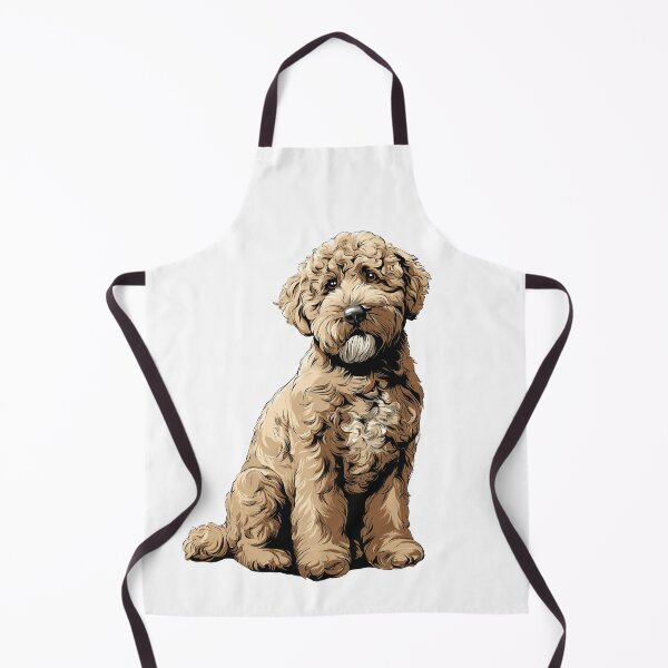 Artikelvorschau, Off White Lagotto Romagnolo Hund Illustration entworfen und verkauft von whyitsme.