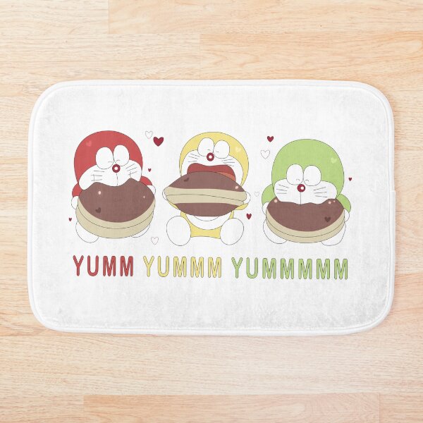 Item preview, Doraemon Mini-Doras Eating Dorayaki Pancakes designed and sold by Greatbluewhale3.