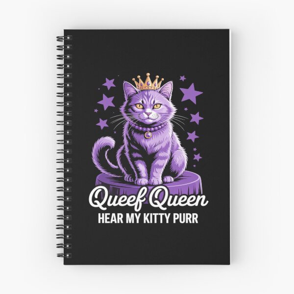 Item preview, Funny Queef Queen Cat Inappropriate Dirty Adult Humor Jokes designed and sold by KingsLife1994.