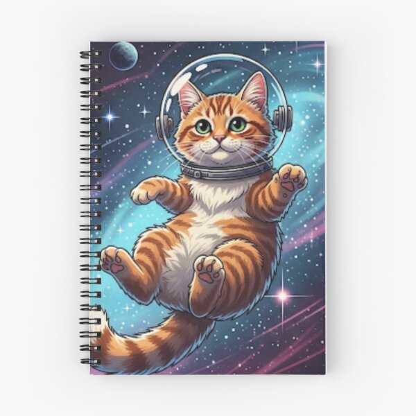 Item preview, cat in space designed and sold by Vivid Creations by CJ.