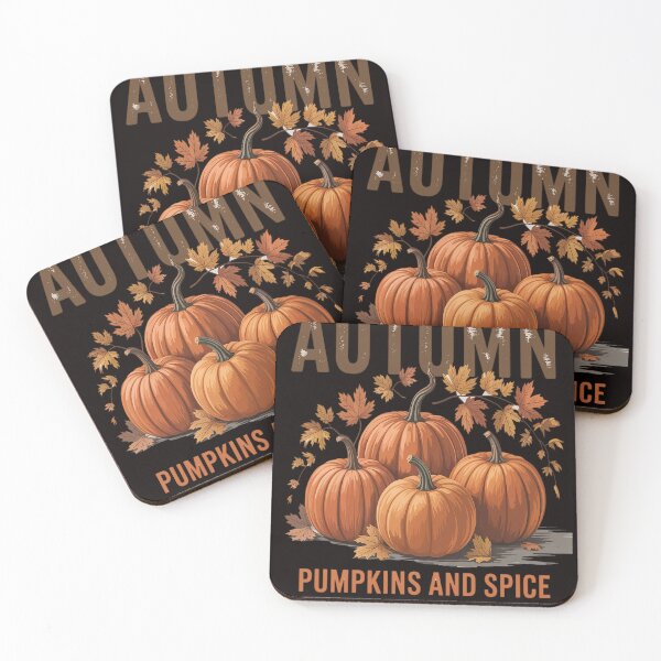 Item preview, Fall Pumpkin and Spice Retro Art Style Autumn designed and sold by VladoZork.