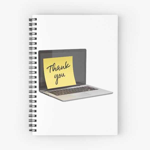 Item preview, Thank You Memo On A Laptop designed and sold by FWLKIT.