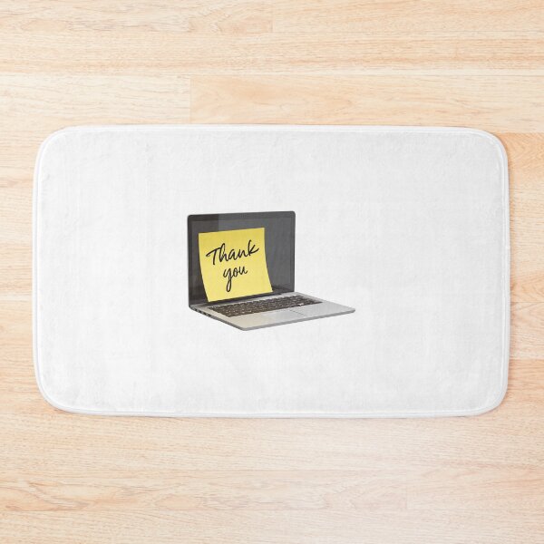Item preview, Thank You Memo On A Laptop designed and sold by FWLKIT.