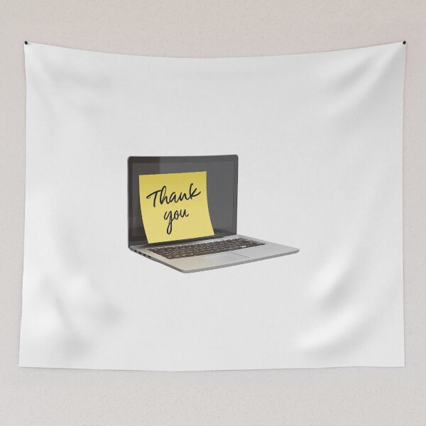 Item preview, Thank You Memo On A Laptop designed and sold by FWLKIT.