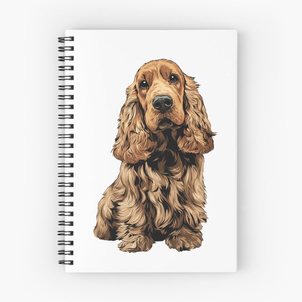 Item preview, Red Cocker Spaniel Dog Illustration designed and sold by whyitsme.