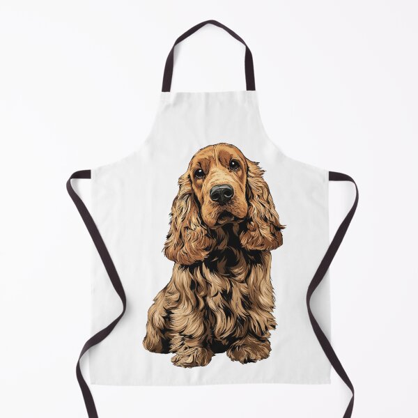 Item preview, Red Cocker Spaniel Dog Illustration designed and sold by whyitsme.