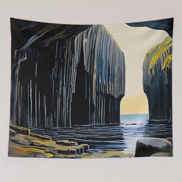 Item preview, Fingal’s cave designed and sold by Island Art Studios.