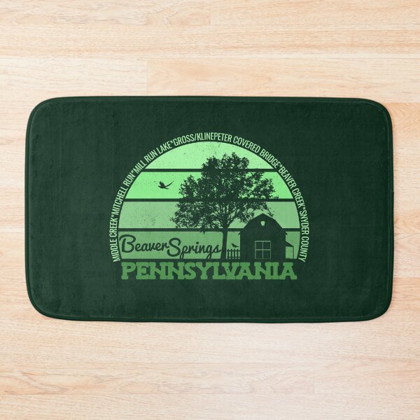 Item preview, Beaver Springs Pennsylvania Sunset Retro Vintage Local Pride Logo designed and sold by CRHPOD20.