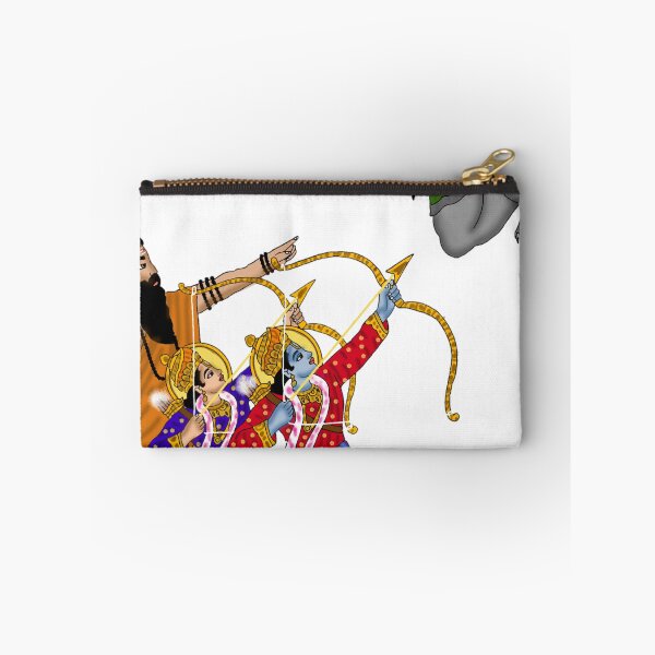Item preview, Tadka Vadh Digital Painting | Lord Rama Defeats Demoness Tadaka | Ramayana Mythology Art designed and sold by Harshit_Digital_Arts.