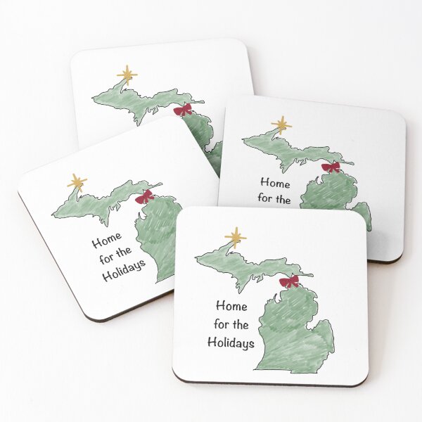 Item preview, Michigan - Home for the Holidays designed and sold by Avatrent.