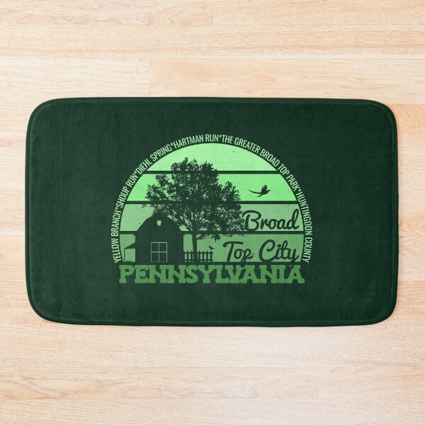 Item preview, Broad Top City Pennsylvania Sunset Retro Vintage Local Pride Logo designed and sold by CRHPOD20.