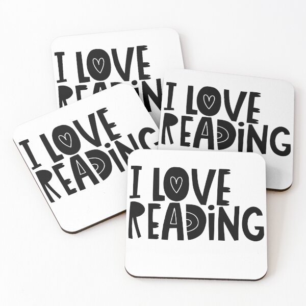Item preview, I Love Reading, Book lovers, Bookworms designed and sold by MinimalistSunny.