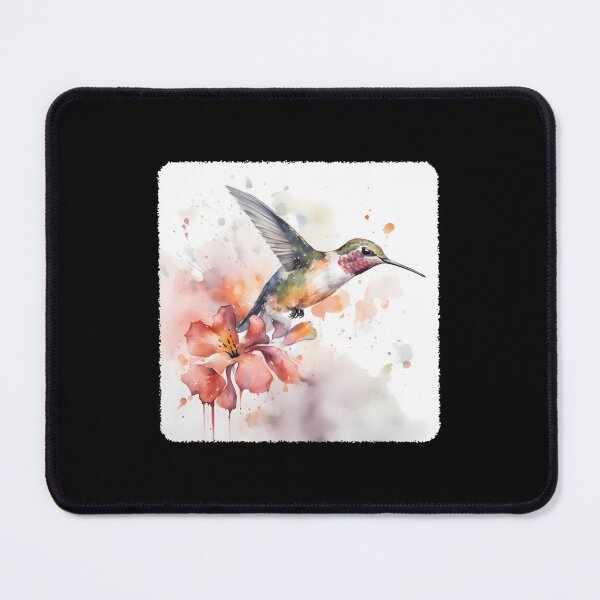 Item preview, A Hummingbird Hovering By A Flower Wings Winged Beauty designed and sold by neyvrvdpez49.