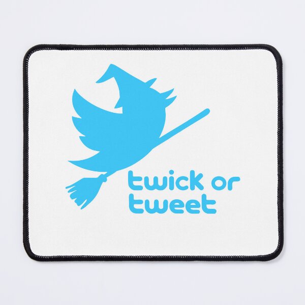 Item preview, Twick or Tweet – Funny Halloween Twitter Witch Pun designed and sold by hangmeart.