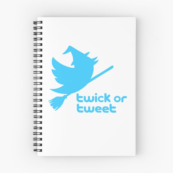 Item preview, Twick or Tweet – Funny Halloween Twitter Witch Pun designed and sold by hangmeart.
