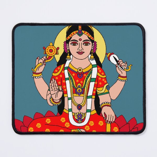 Item preview, Goddess Child Siddhidatri Digital Art | Navdurga Devi Illustration | Spiritual Wall Decor designed and sold by Harshit_Digital_Arts.