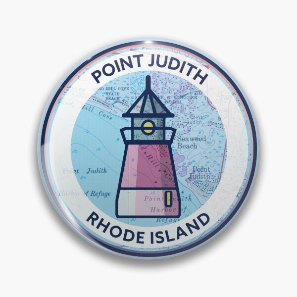 Item preview, Rhode Island Souvenir Map - Point Judith designed and sold by Willz Designz.