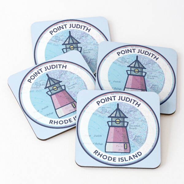 Item preview, Rhode Island Souvenir Map - Point Judith designed and sold by Willz Designz.