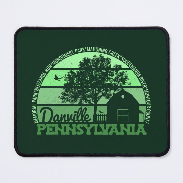 Item preview, Danville Pennsylvania Sunset Retro Vintage Local Pride Logo designed and sold by CRHPOD20.