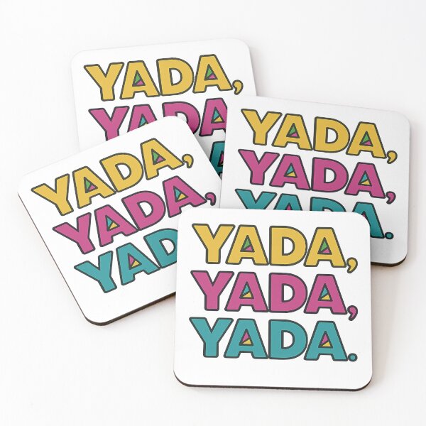 Item preview, Yada Yada Yada designed and sold by CraftedHome.