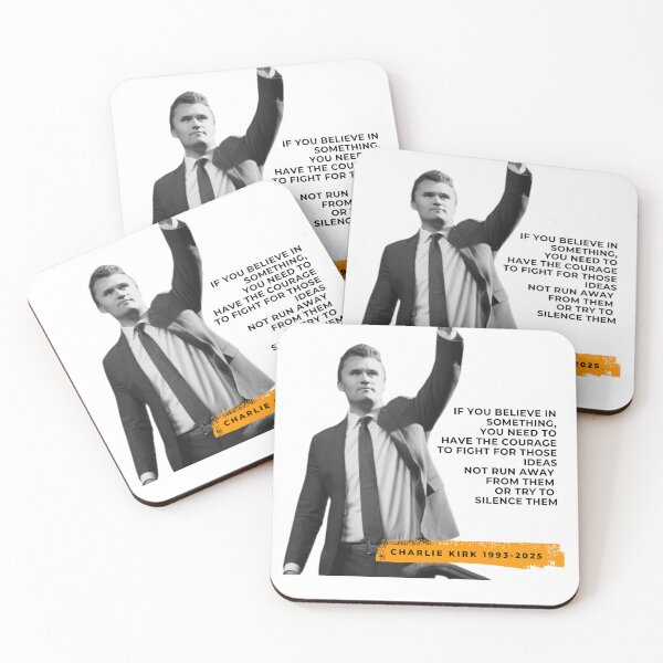 Item preview, Charlie Kirk 1993–2025 Memorial Tribute Design | Historical Politics Art designed and sold by Abbaddon Designs.