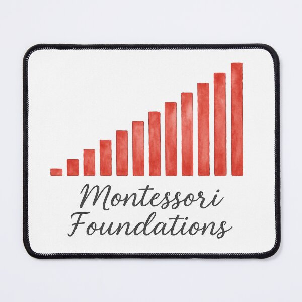 Item preview, Watercolor Montessori Red Rods – Montessori Foundations designed and sold by MforMontessori.