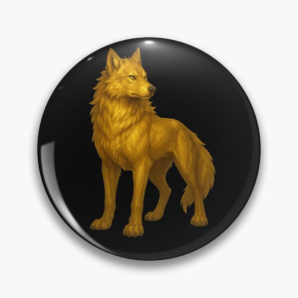 Item preview, The Golden Wolf designed and sold by JayVisionz.
