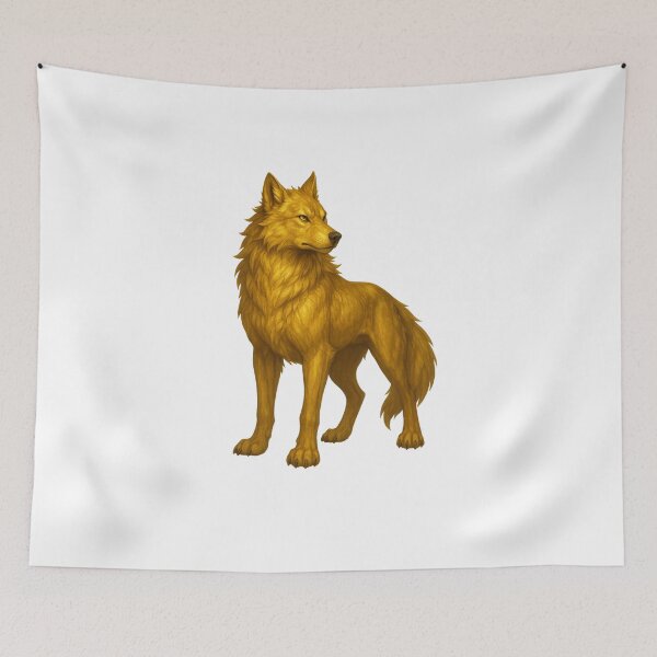 Item preview, The Golden Wolf designed and sold by JayVisionz.