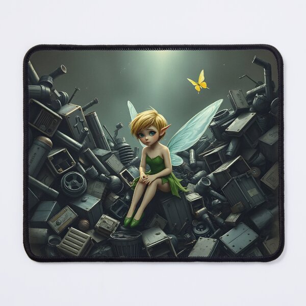 Item preview, Tinker Bell recycling designed and sold by Cosmic Free Mama.