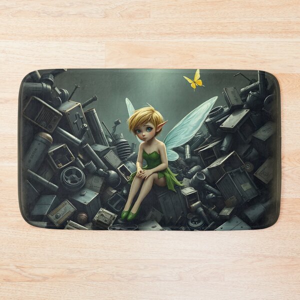 Item preview, Tinker Bell recycling designed and sold by Cosmic Free Mama.