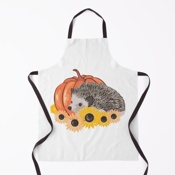 Item preview, Fall Hedgehog with Sunflowers. designed and sold by MagnoliaLake.