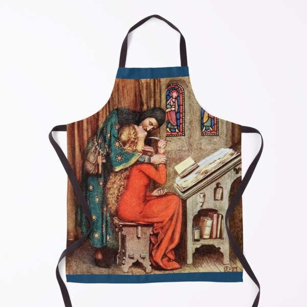 Item preview, Heloise and Abelard - Eleanor Fortescue Brickdale designed and sold by forgottenbeauty.