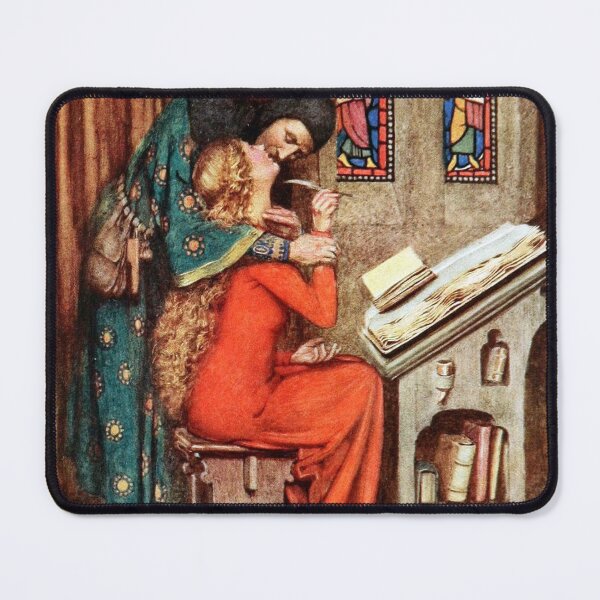 Item preview, Heloise and Abelard - Eleanor Fortescue Brickdale designed and sold by forgottenbeauty.