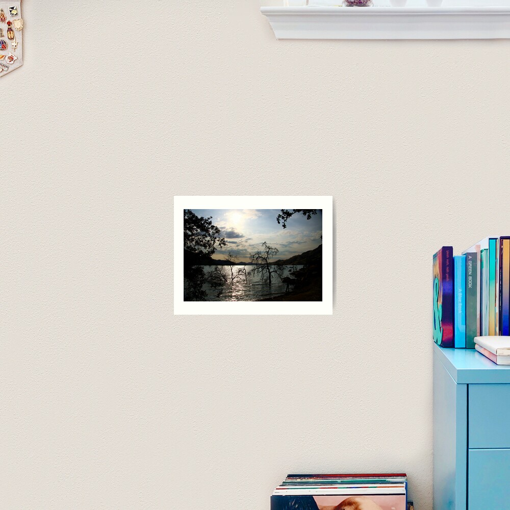 Lake Kaweah Art Print